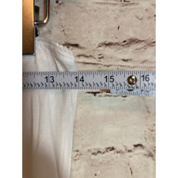 Emma G Broomstick Skirt Womens Medium White Tiered Country Cottage Romantic - Picture 7 of 11